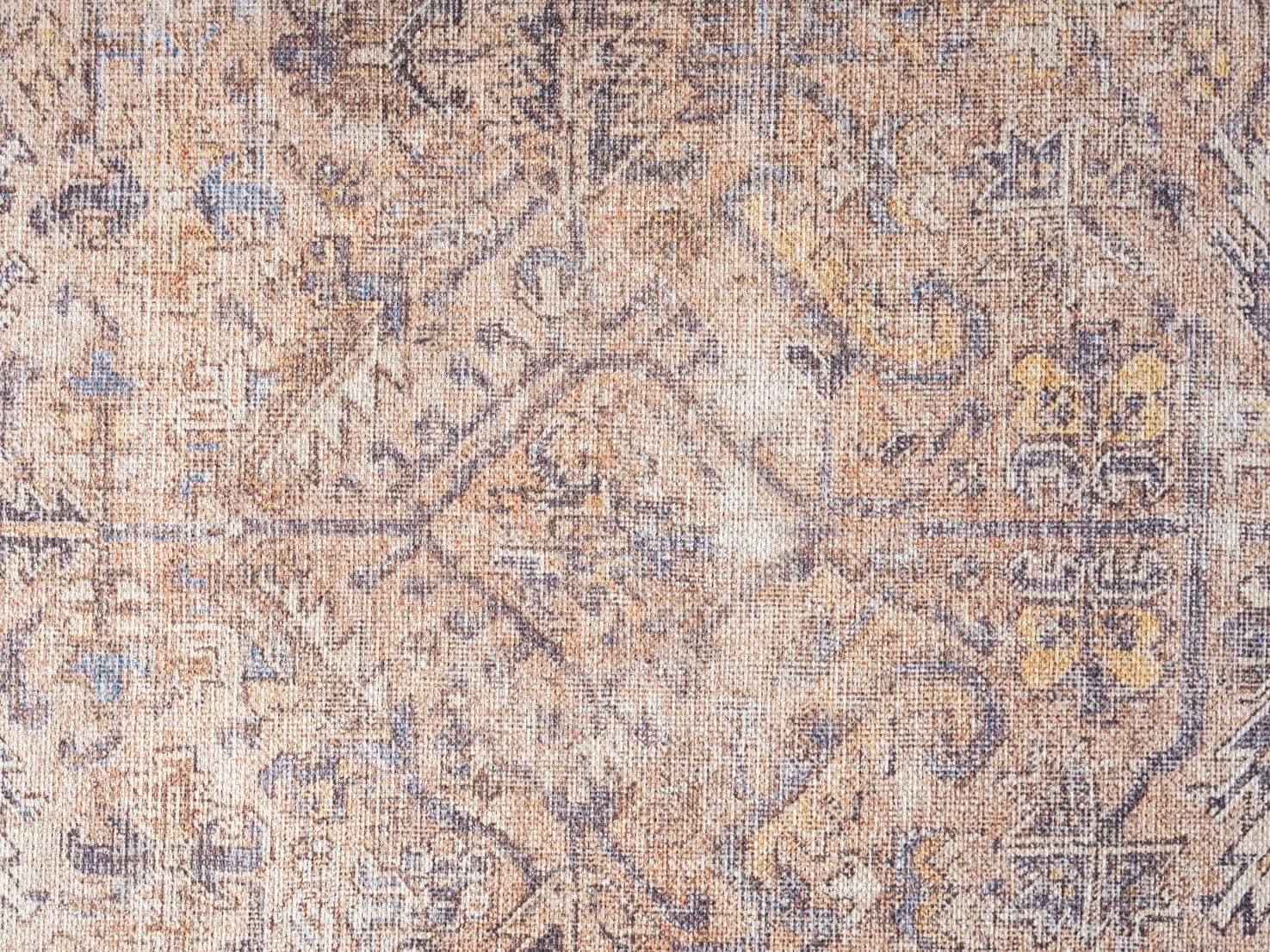anyel brown and blue traditional distressed washable runner rug anyel brown and blue traditional distressed washable runner rug