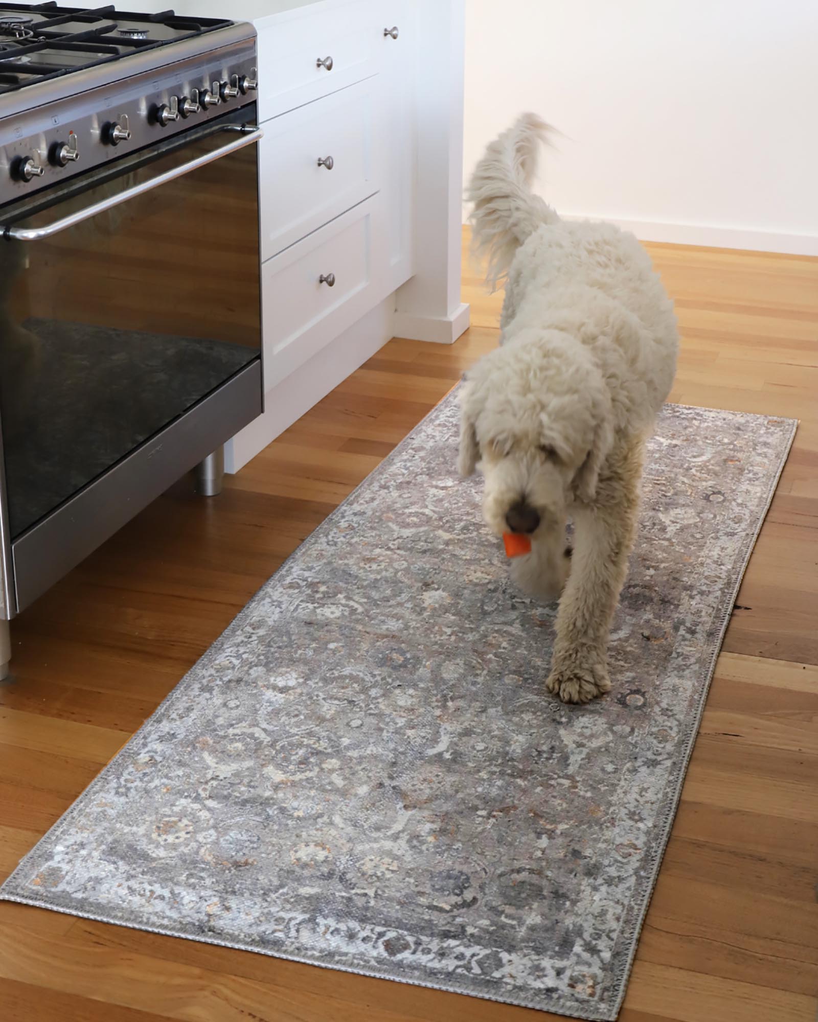 ava grey and gold traditional distressed washable runner rug ava grey and gold traditional distressed washable runner rug