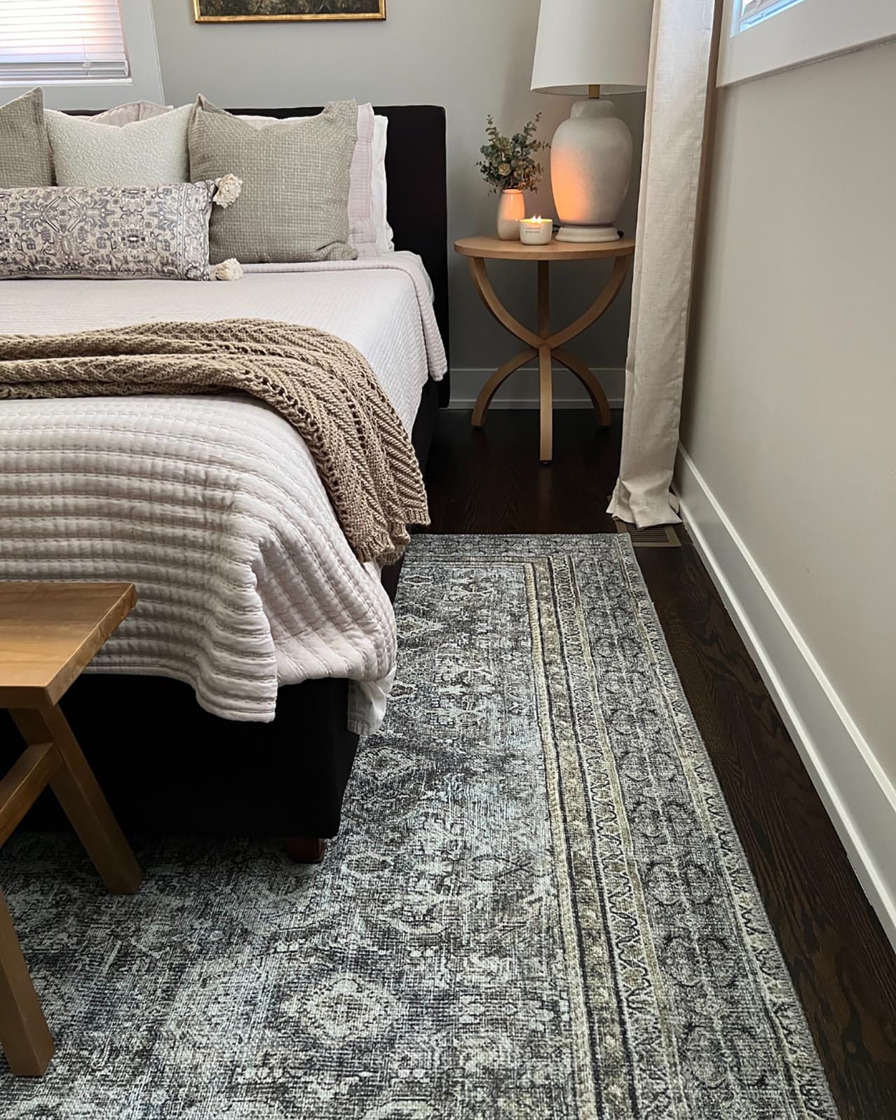 santi green and grey traditional distressed washable rug santi green and grey traditional distressed washable rug