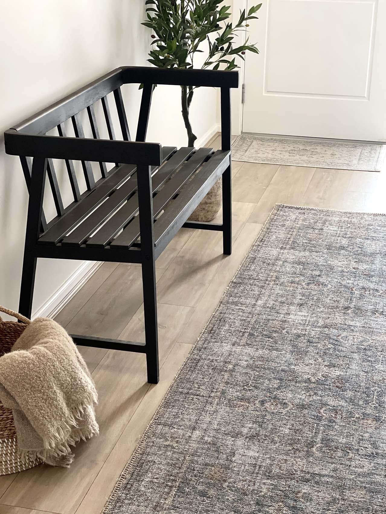 sorra blue and brown traditional distressed washable runner rug sorra blue and brown traditional distressed washable runner rug