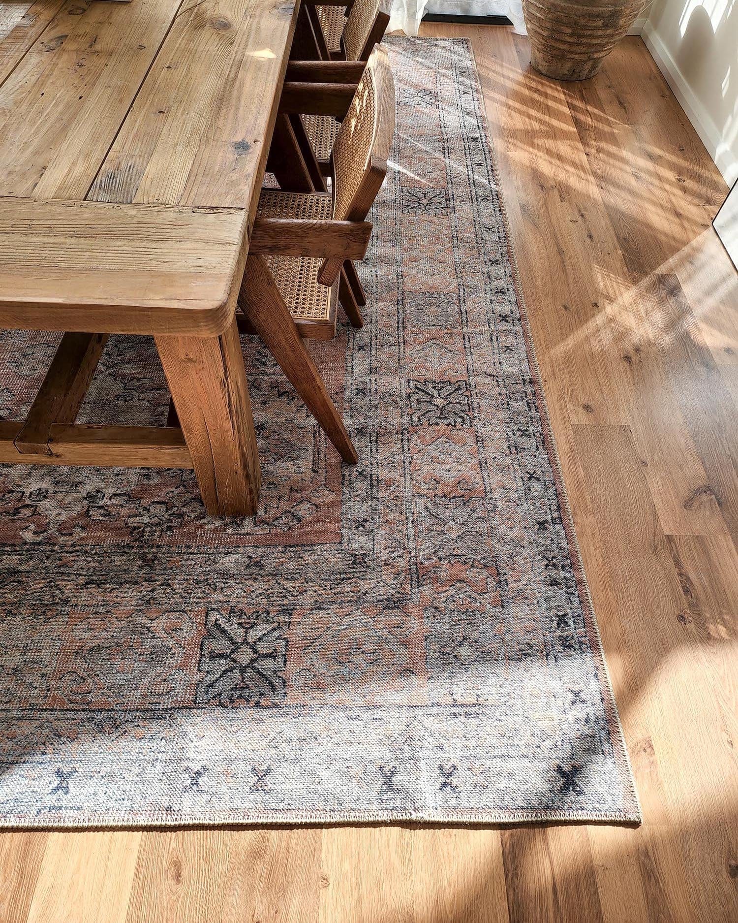 sydelle brown and grey traditional distressed washable rug sydelle brown and grey traditional distressed washable rug