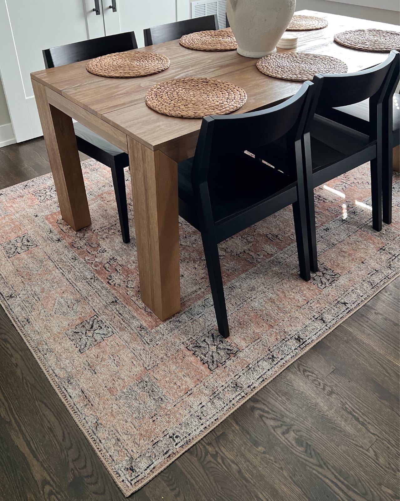sydelle brown and grey traditional distressed washable rug sydelle brown and grey traditional distressed washable rug