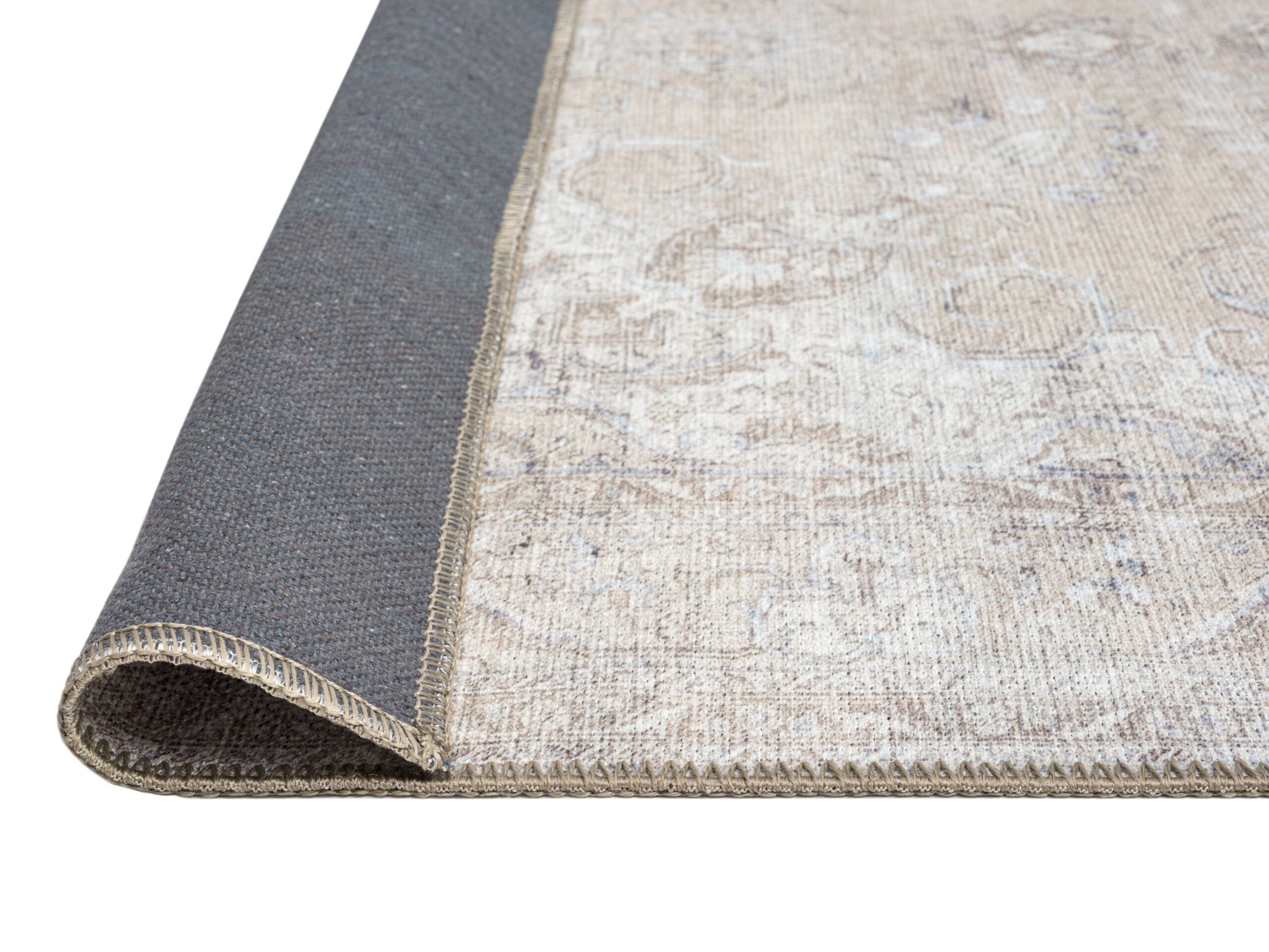 tinka beige and grey traditional distressed washable runner rug tinka beige and grey traditional distressed washable runner rug