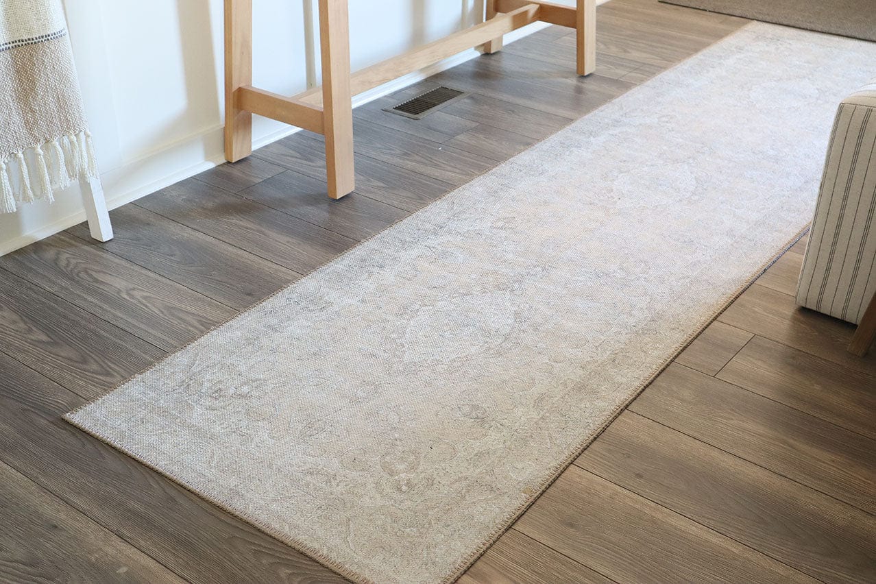 tinka beige and grey traditional distressed washable runner rug tinka beige and grey traditional distressed washable runner rug